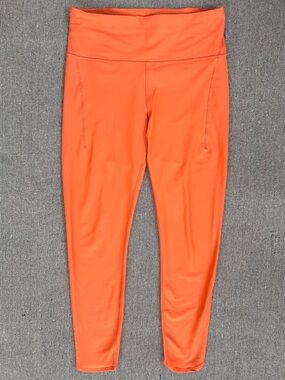 Athleta Wmn’s sz L Salmon Rust High-Waisted Leggings